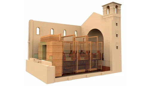 Chiesa di S. Croce, complesso monumentale di S. Vitale Galla Placidia - allestimento di uno spazio museale e per accoglienza turistica