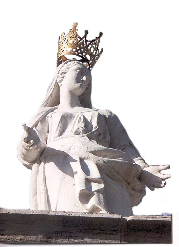 Colonna e statua della Beata Vergine, piazza del Duomo - sec. XVII
