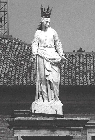 Colonna e statua della Beata Vergine, piazza del Duomo - sec. XVII
