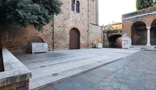 Sagrato della Basilica di San Francesco - sistemazione e pavimentazione