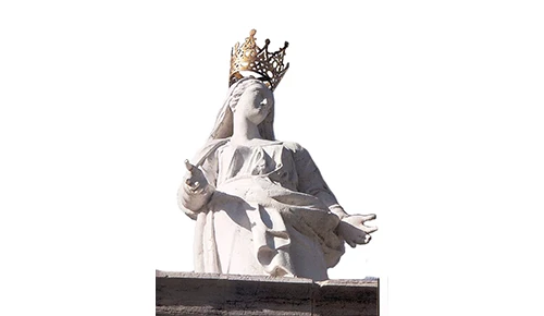 Colonna e statua della Beata Vergine, piazza del Duomo - sec. XVII
