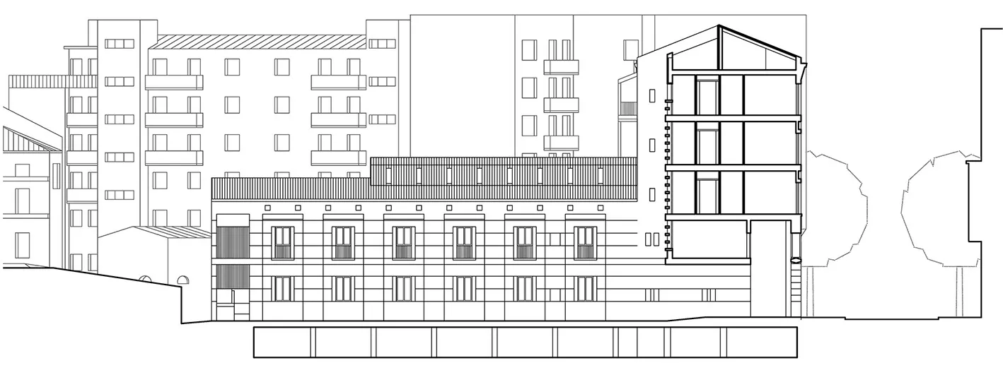 Casa di riposo e accoglienza via A. De Gasperi