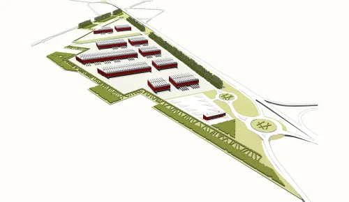 Ravenna Port Hub: schema urbanistico per aree logistiche dell’Hub portuale L2