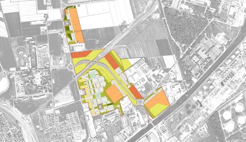 Piano attuativo per area terziaria residenziale ambito CoS3 Bassette