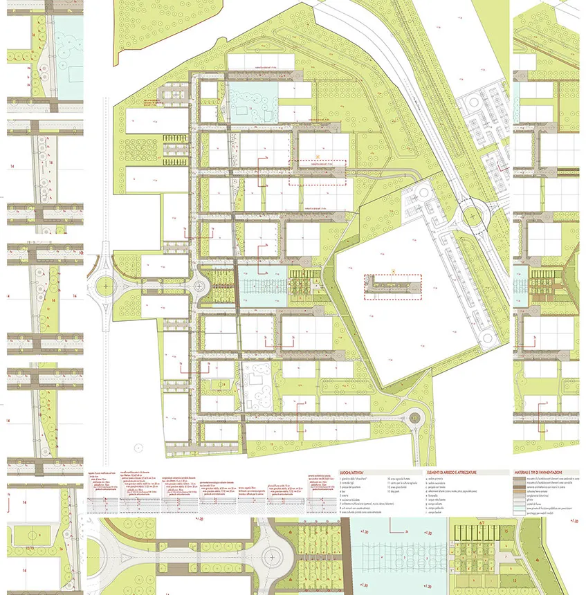 Piano attuativo per area terziaria residenziale ambito CoS3 Bassette
