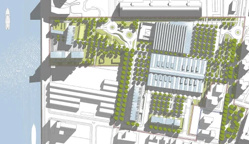Piano attuativo per area di riqualificazione urbana comparti 8/9 dx POC Darsena