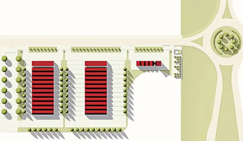 Progetto unitario per area artigianale industriale